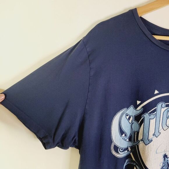 Erleichda From Jitterbug Perfume Cotton Blue Graphic Men's T-Shirt - Picture 6 of 8